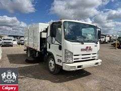 2013  Isuzu  NQR  Stewart AM/ Starfire S-4  Street Sweeper