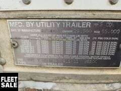 2004  Utility Trailer Mfg. Co.  53Ft  T/A  Dry Van Trailer