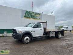 2017  Ram  5500 4X4  S/A  Deck Truck