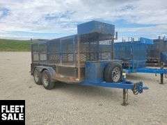 2016 Oasis T/A 12 ft. 6 in. Cage Trailer