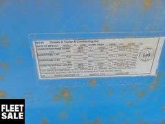 2008  Double A Trailers  T/A  30 ft.  Pintle Hitch Equipment Trailer
