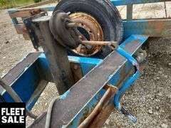 2008  Double A Trailers  T/A  30 ft.  Pintle Hitch Equipment Trailer