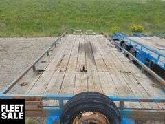2008  Double A Trailers  T/A  30 ft.  Pintle Hitch Equipment Trailer