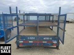 2016 Oasis T/A 12 ft. 6 in. Cage Trailer