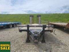 2014  Double A Trailers  T/A  26 ft.  Pintle Hitch Equipment Trailer