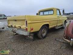 Non-Running  1969  Ford  F250 Custom Cab CAMPER SPECIAL