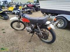 Non-Operable  1976  Honda   XL350  Dual Sport Bike