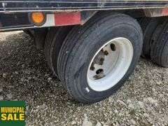 2014  Double A Trailers  T/A  26 ft.  Pintle Hitch Equipment Trailer