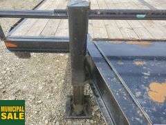 2014  Double A Trailers  T/A  26 ft.  Pintle Hitch Equipment Trailer