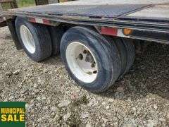 2014  Double A Trailers  T/A  26 ft.  Pintle Hitch Equipment Trailer