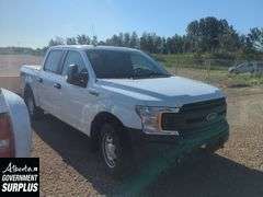 Non-Operable  2018  Ford  F-150  4x4 XL 4dr SuperCrew 5.5 ft. SB