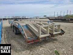 2008  Double A Trailers  T/A  30 ft.  Pintle Hitch Equipment Trailer