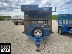 2016 Oasis T/A 12 ft. 6 in. Cage Trailer