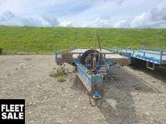 2008  Double A Trailers  T/A  30 ft.  Pintle Hitch Equipment Trailer