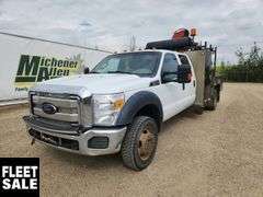 2016  Ford  F-550 Super Duty  S/A  Fassi F65  Picker Deck Truck
