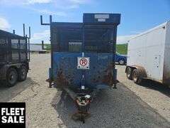 2015 Oasis T/A 12 ft. Cage Trailer