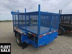2010 Fab Tech S/A 10Ft 6in Cage Trailer