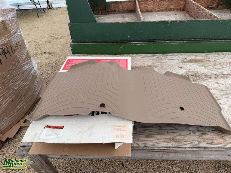 Rear Brown Floor Mat for 1999-2010 Ford F250 Super Duty