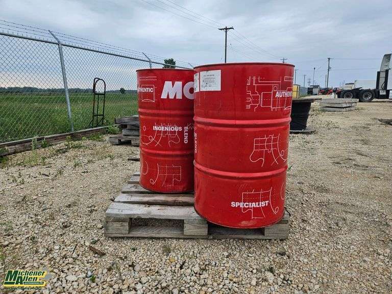 208 Litre Empty Oil Drums