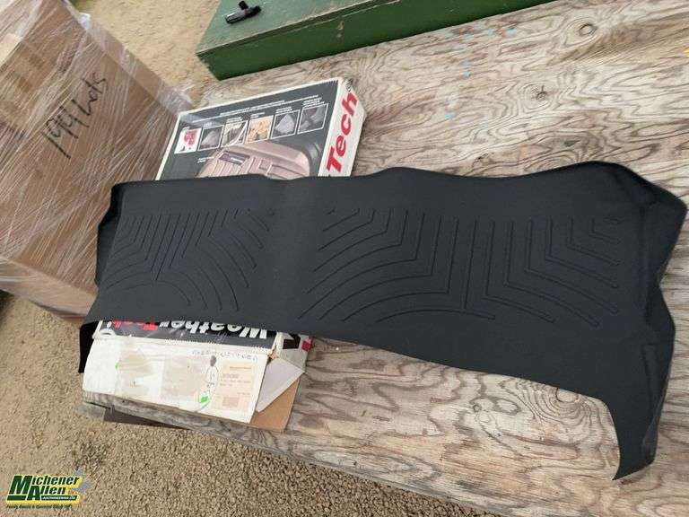 Rear Black Floor Mat 2011+ Ford F250/F350