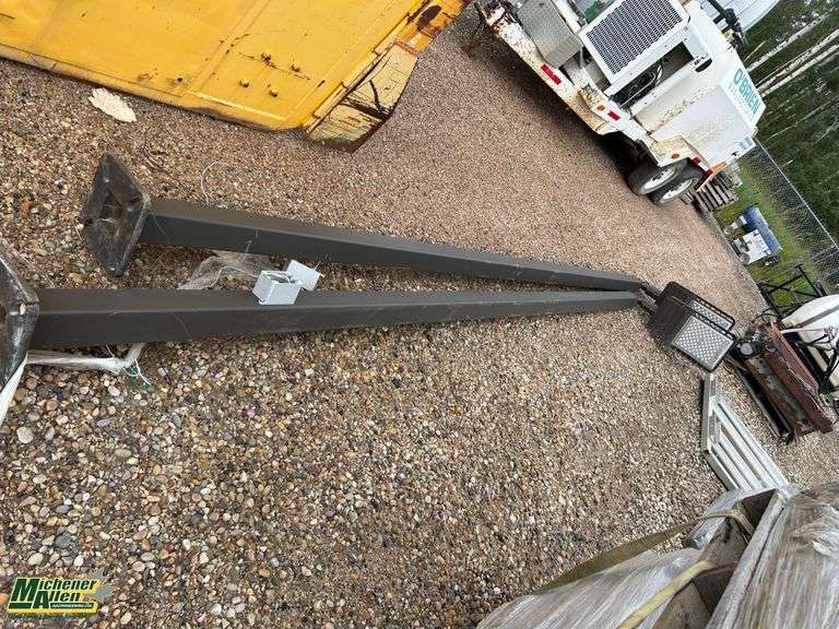 15' Extendable LED Light Posts- Qty 2 - Michener Allen Auctioneering Ltd
