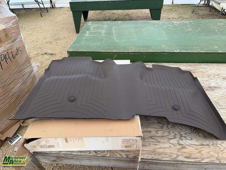 Rear Black Floor Mat for 2014-2025 Chevrolet Silverado