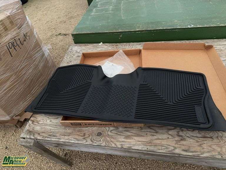 Rear Black Floor Mat for 2009-2014 Ford F150 Super Crew