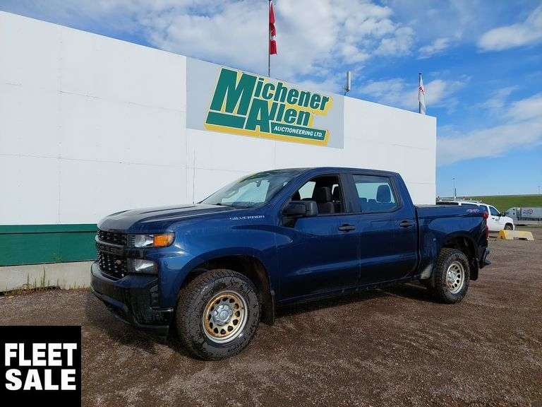 2021  Chevrolet  Silverado 1500  4x4 Work Truck 4dr Crew Cab 5.8 ft. SB