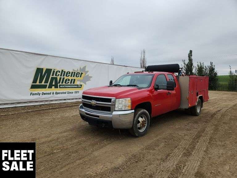 2008  Chevrolet  Silverado 3500HD 4x4  S/A  Service Truck