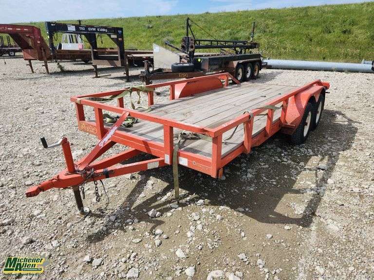 2021 Top Line Mfg. T/A 16ft Car Trailer