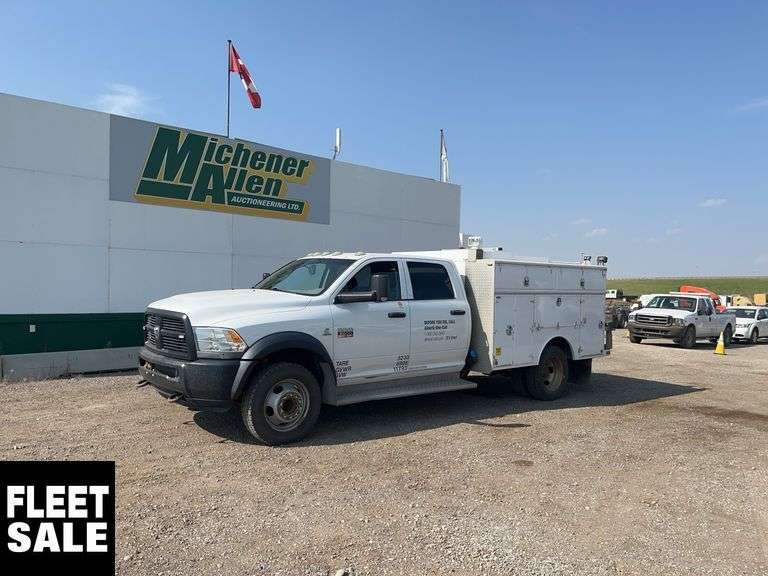 2012 Ram 4X4 5500 S/A Service Truck - Michener Allen Auctioneering Ltd
