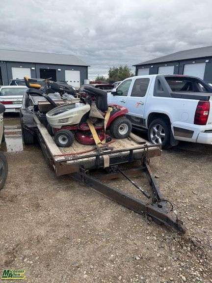 Bumper Hitch Trailer  T/A  Car Trailer