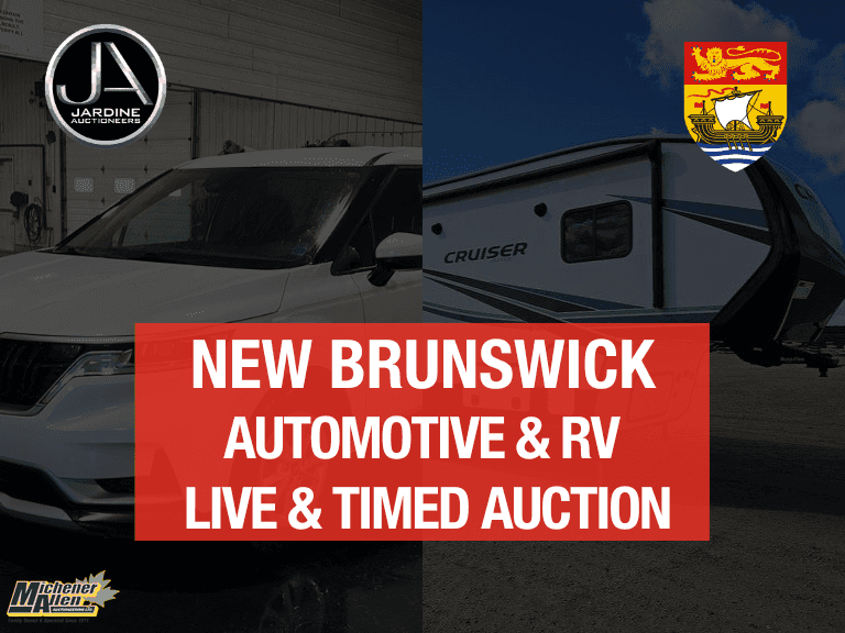 September 26, 2025 - Friday Major Automotive & Recreational Live & Timed Auction