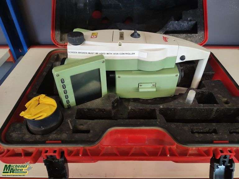 Case with Leica TC1205 Total Station- Surveying Equipment (Screen Not ...