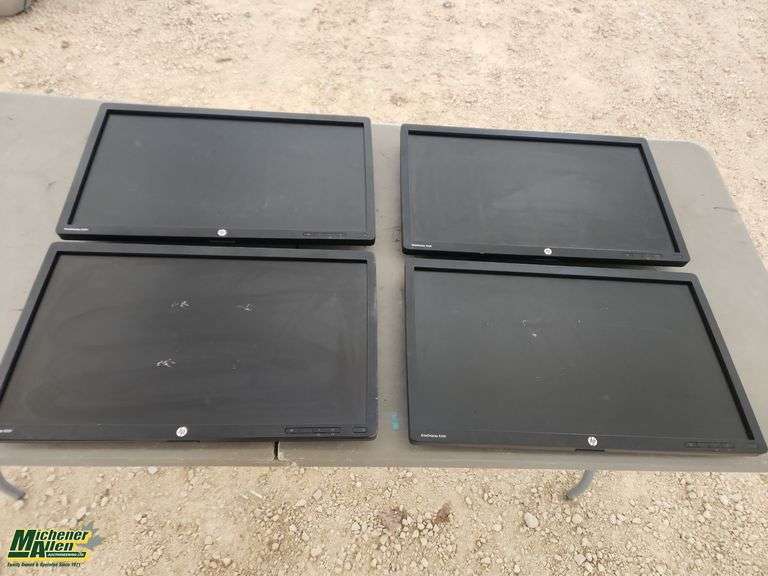 Lot Of 4 Hp Elite Display E231i Monitors No Stands