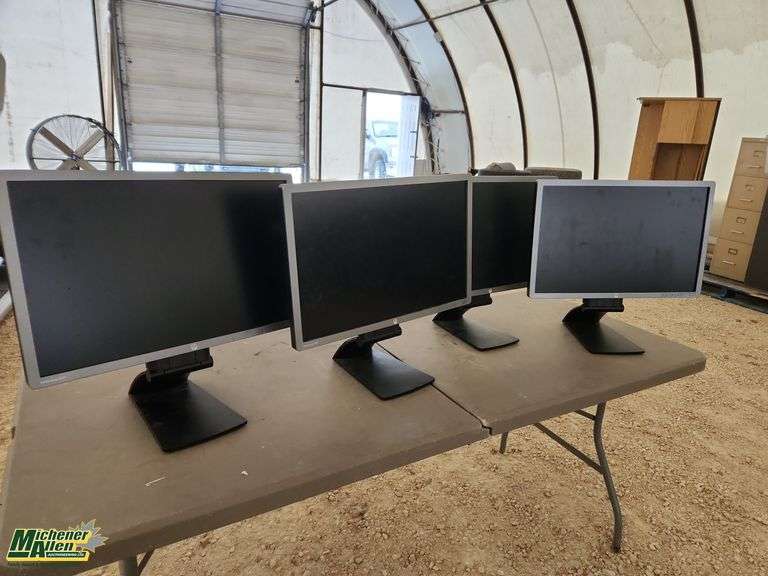 Lot Of 4 Hp Elite Display E241i Monitors