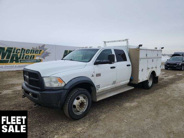 2012 Ram 5500 4X4 S/A Service Truck - Michener Allen Auctioneering Ltd
