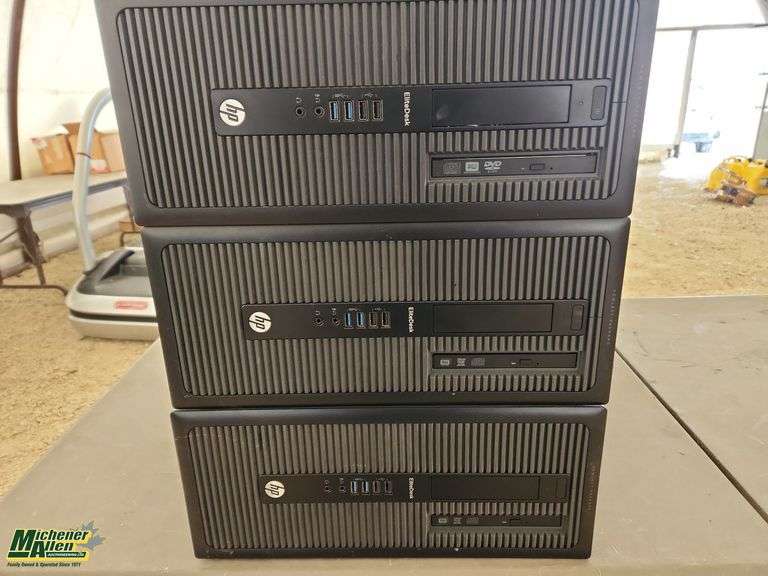 3 Hp Elite Desk 800 G1 Towers