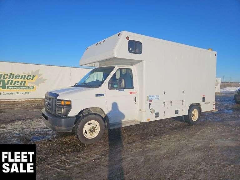 Service Cube 2012 Ford E-Series S/A Service Cube Van - Michener Allen Auctioneering Ltd