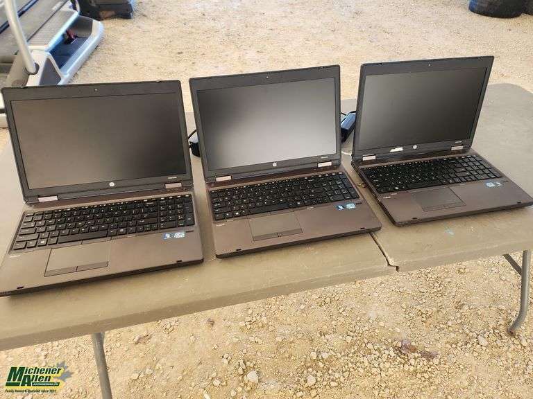 3 Hp ProBook 6570b with Power Cords