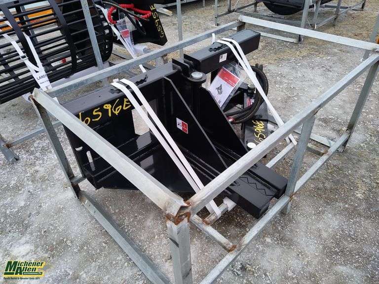 Unused Landy TFP1240 49in Tree Post Puller Skid Steer Attachment ...
