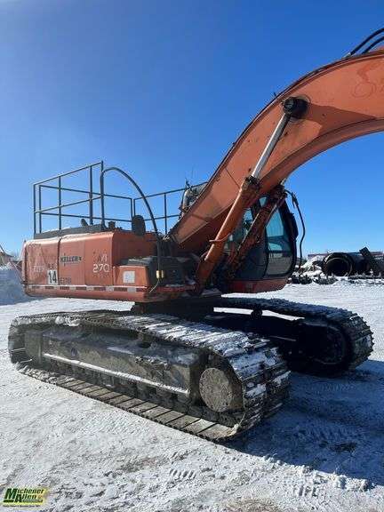 2002 Hitachi ZX270-LC Excavator - Michener Allen Auctioneering Ltd