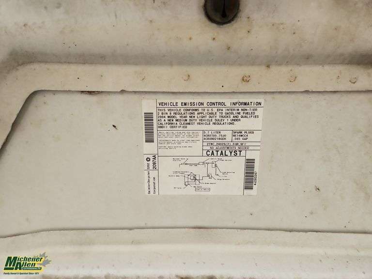 2004 Dodge Ram 1500 Crew Cab 4x4 - Michener Allen Auctioneering Ltd