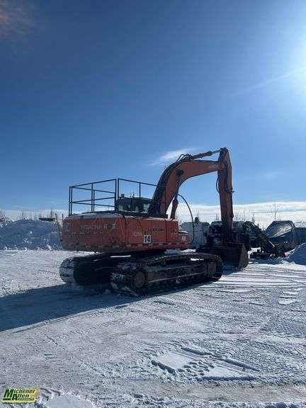 2002 Hitachi ZX270-LC Excavator - Michener Allen Auctioneering Ltd