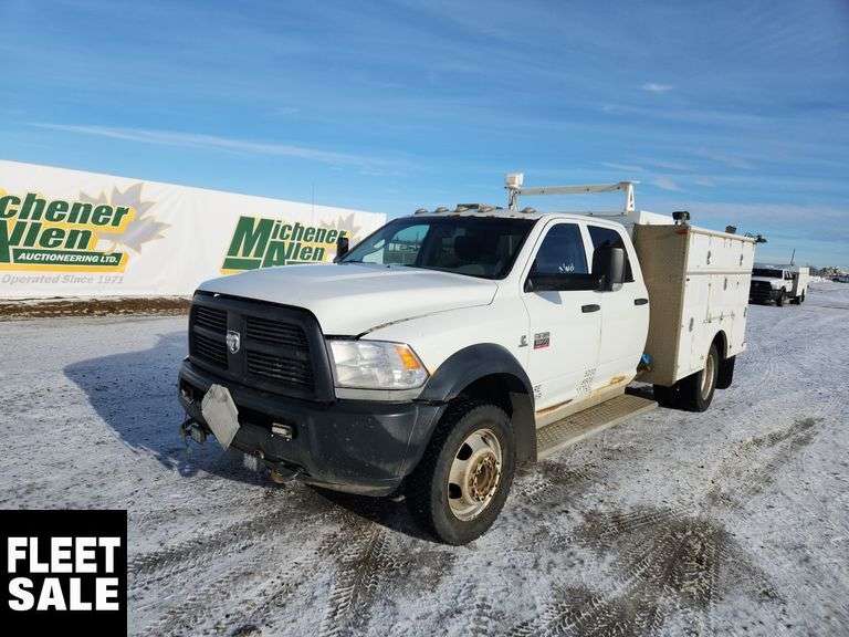 2012 Ram 5500 4X4 S/A Service Truck - Michener Allen Auctioneering Ltd