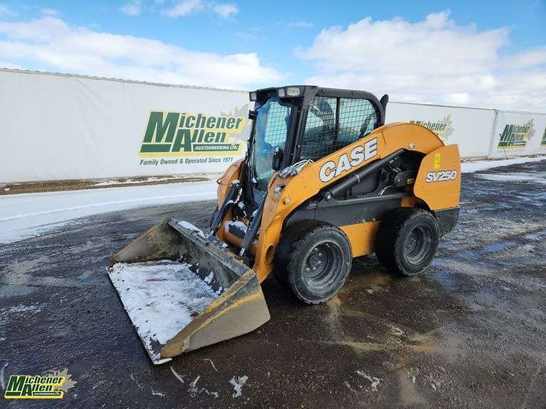 Case Ssl 2019 Case SV250 SSL Rubber Tired Skid Steer - Michener Allen ...