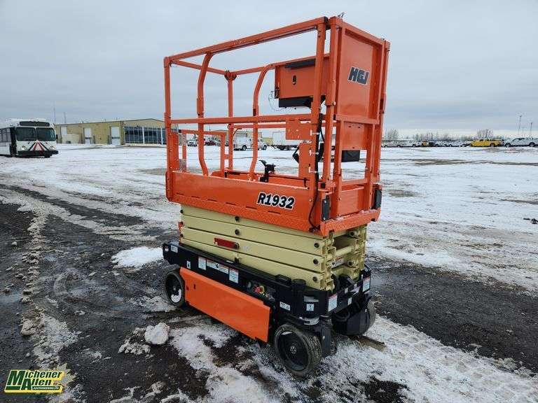 Unused 2026 HGJ R1932 500 LBS Scissor Lift - Michener Allen