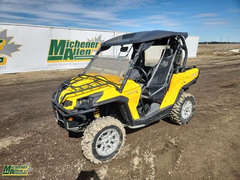 2012 Can-Am Commander XT 1000 4x4 Side By Side - Michener Allen ...