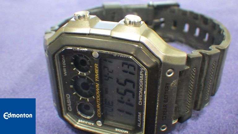 Casio 3426 AE-1300WH Watch - Michener Allen Auctioneering Ltd
