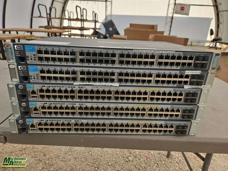 Computer R Swticxhes 5 Assorted HP Computer Switches Not Tested - Michener Allen ...